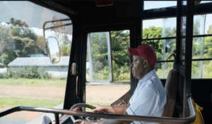 kenyan man working as a driver in germany