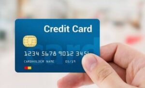 Photo of a credit card