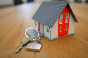 A small house and a key