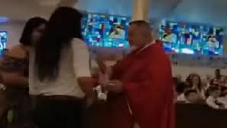 Catholic Priest Bites Woman During Holy Communion