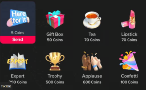 Tiktok gifts