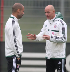 Eric Ten Hag and Pep Guardiola